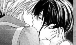 接吻漫画图片,接吻漫画中的浪漫定格